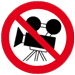 Videokameras verboten